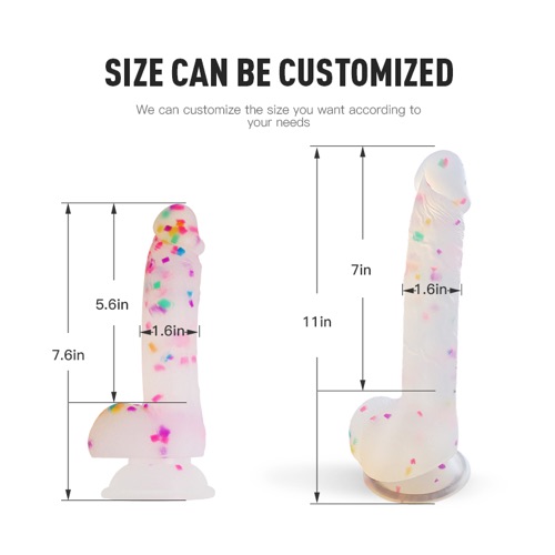 Silicone Dildo — 17.5–23.8 cm 8